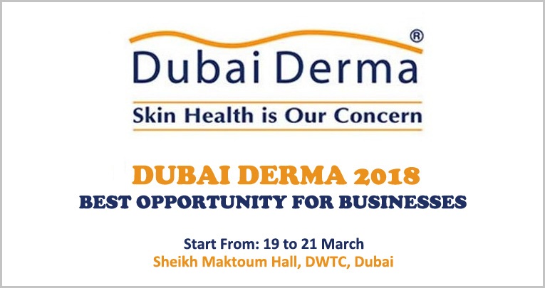Dubai DERMA 2018 Dubai DERMA 2018 – Best Opportunity For Businesses