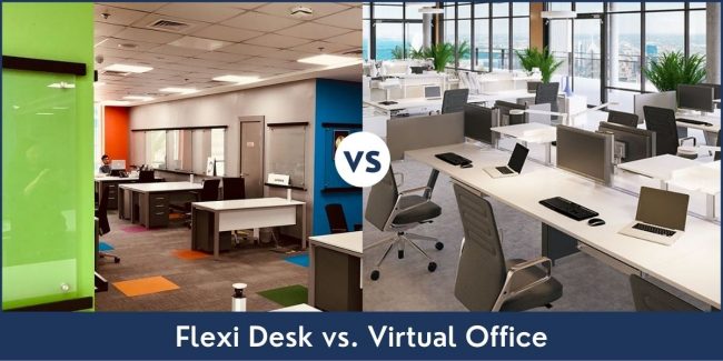 Flexi Desk vs Virtual Office Virtual Office vs Flexi Desk UAE