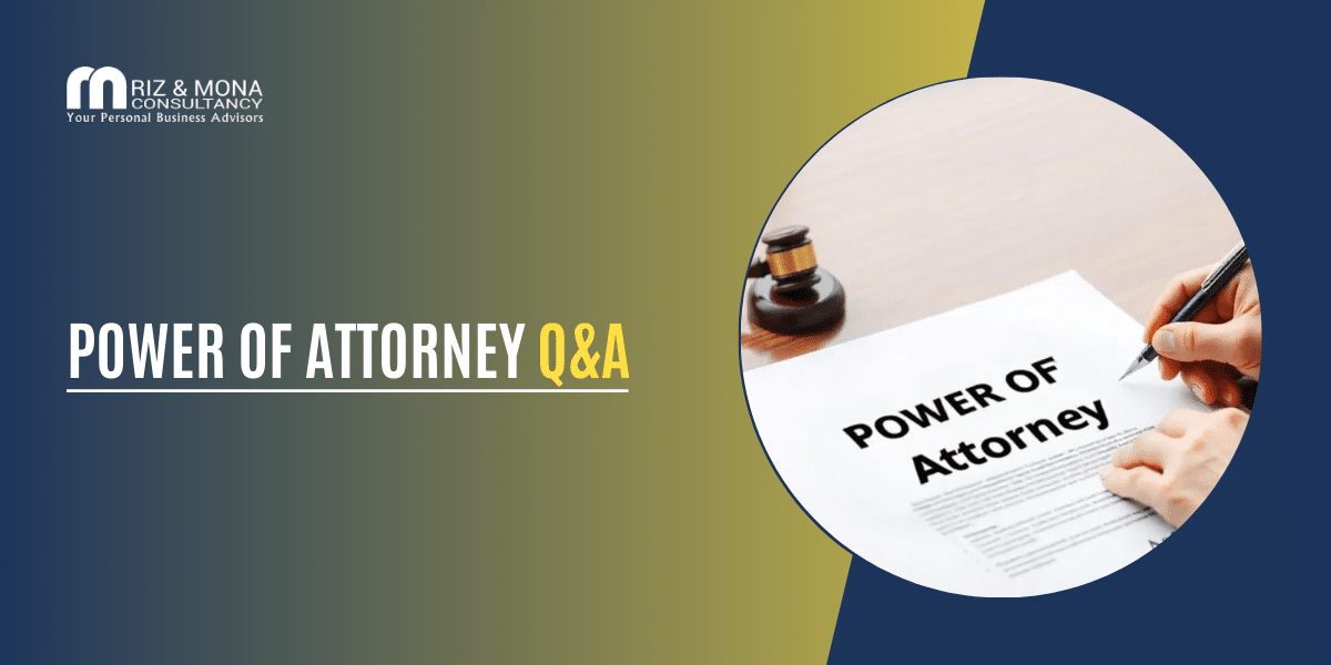FAQs – Power Of Attorney